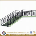 Собранный коррозионностойкий Открытый алюминиевый алюминиевый лестничный перила Лестничный поручень